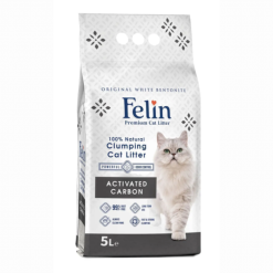Felin Active Carbon – 100% Натурален бял бентонит с активен въглен (5 литра)