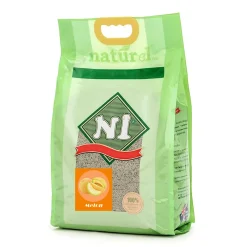 N1 Melon - Натурална котешка тоалетна биоразградима с аромат на Пъпеш (6 литра)