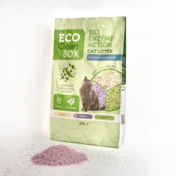 Alternative view of Clean Box Tofu Lavender - Соева постелка за котешка тоалетна с аромат на Лавандула 24L