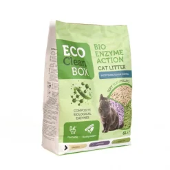 Eco Clean Box Tofu Natural - Соева постелка за котешка тоалетна Натурална 6L