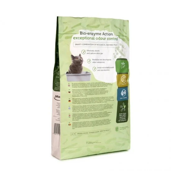 Clean Box Tofu Green Tea - Соева постелка за котешка тоалетна с аромат на Зелен чай 24L 4 Clean Box Tofu Green Tea - Соева постелка за котешка тоалетна с аромат на Зелен чай 24L - Image 4