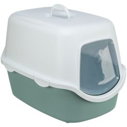 Alternative view of Trixie Vico Litter Tray with Hood – Закрита котешка тоалетна Вико в цвят градински чай и бяло (40×40×56 см)
