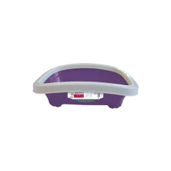 M-pets Memphis M – Открита котешка тоалетна с борд 49.2 x 39.5 x 15 cm