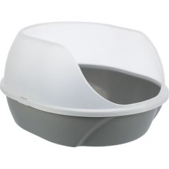 Trixie Cat Litter Tray Simao – открита котешка тоалетна с екстра висок борд (сива)