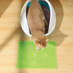 Alternative view of M-pets Cat Litter Mat Green – Зелена постелка за котешка тоалетна 30×40 см