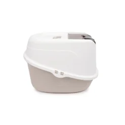 M-Pets ECO TIMA Cat Litter Box L – закрита котешка тоалетна Desert Sand 60.2 x 45.1 x 42.4 cm - toaletna za kotka tima m pets bejova 1